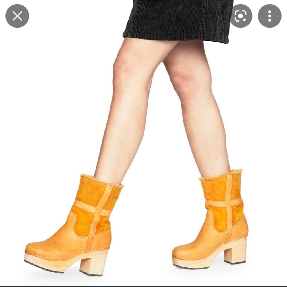 Excellent condition Swedish Hasbeens hippie boots size 40